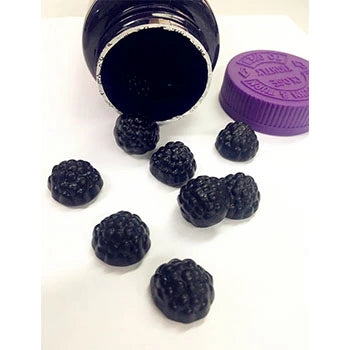 Vegan Immune-Boosting Gummies with Sambucus Black Elderberry