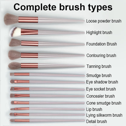 13PCS Makeup Brushes Set Eye